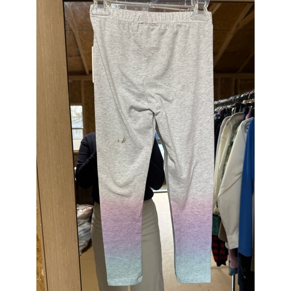 Andy & Evan Light Gray Ombré Leggings- Size 6